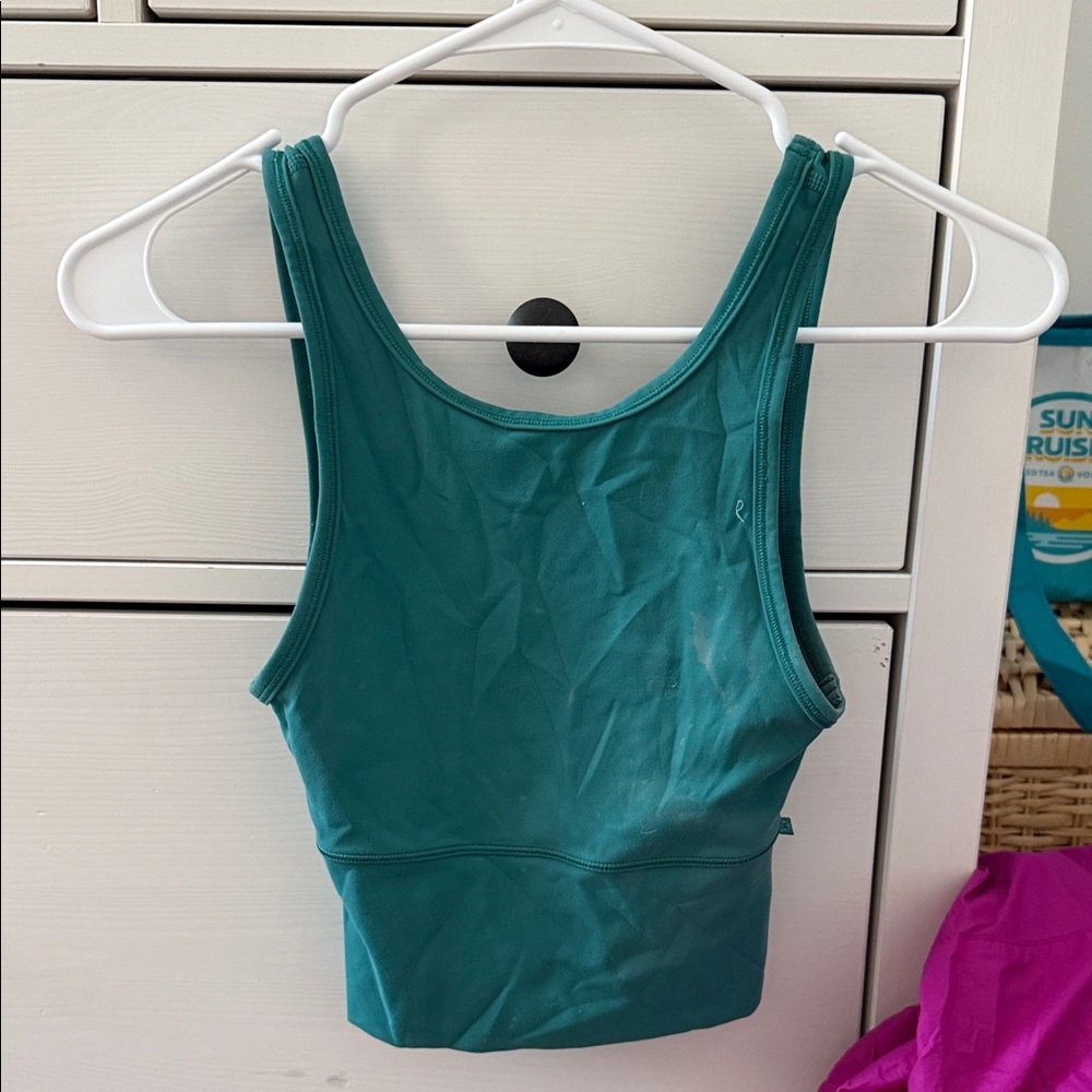 LULULEMON GREEN TANK